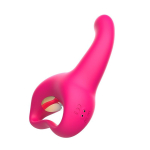 Розовый вибратор 19,3см для G-стимуляции I-Moon Love Finger MY-1901 Pink