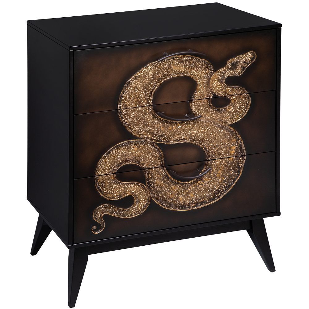 Комод Серпентис с 3 ящиками Найт