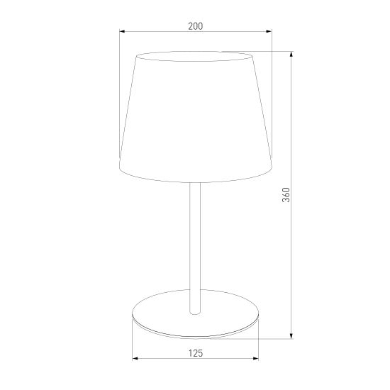 2935 / настольный светильник /   Maja