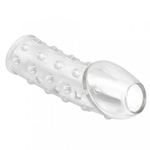 Насадка на пенис с рельефной поверхностью Pretty love, прозрачная