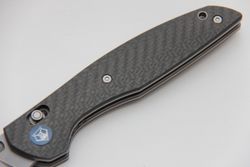 Нож Широгоров 110 M390 карбон 3D долыфотография - 4
