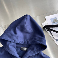 Синее худи Balenciaga Nice