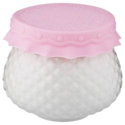 БАНОЧКА С СИЛИКОНОВОЙ КРЫШКОЙ LEFARD "ДИАМАНД" 300 МЛ (КОР=36ШТ.)