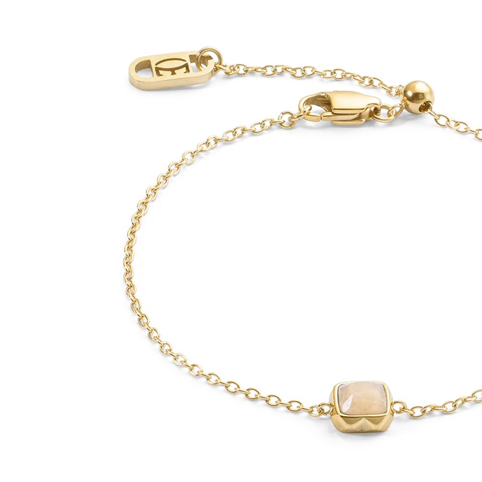 Браслет Coeur de Lion Cream jade (June) 1301/30-1424