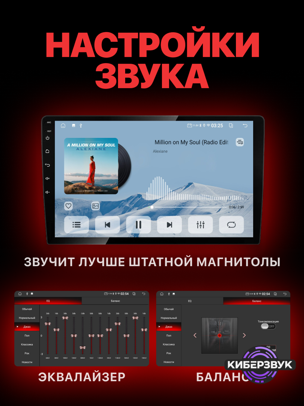 Автомагнитола T133 4+64Гб WIFI