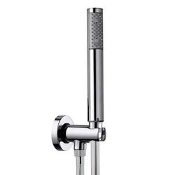 Bossini C12 - Zen ручной душ:держатель с шланговым подсоединением, душевая лейка, шланг (A00158), цвет хром