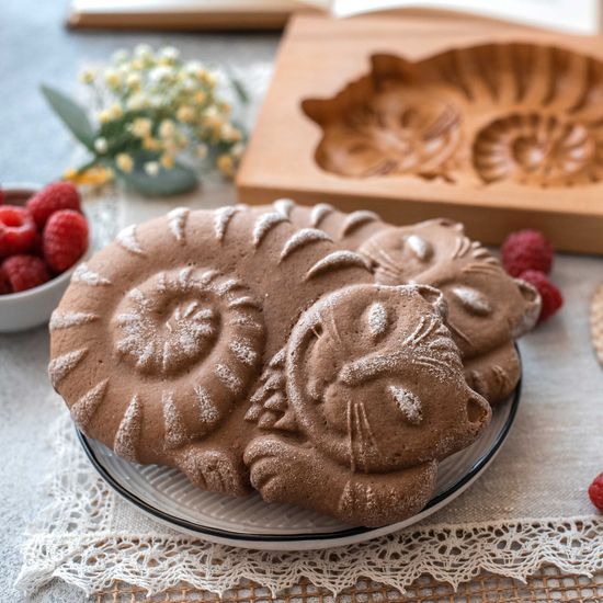 Пряничная форма Кот Баюн