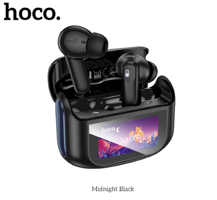 Наушники HOCO EQ21 Sandy true wireless ANC+ENC noise reduction touch screen BT headset