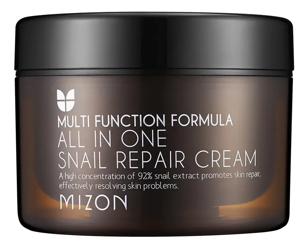 MIZON Крем для лица с муцином улитки - ALL IN ONE SNAIL REPAIR CREAM ,120мл