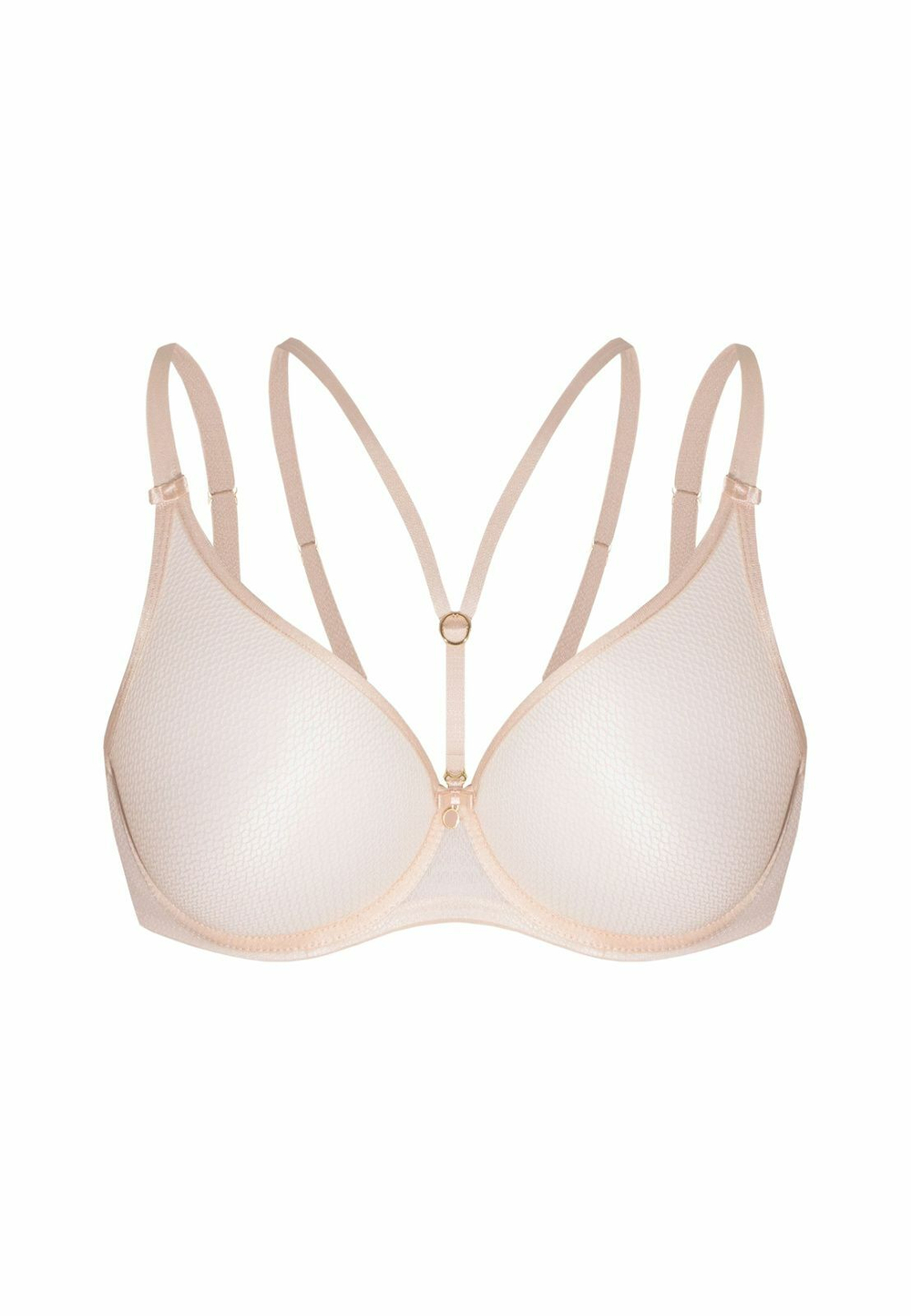 Бюстгальтер Juliana со съемными декоративными бретелями (Размер: 95D) (Цвет: кофейный)