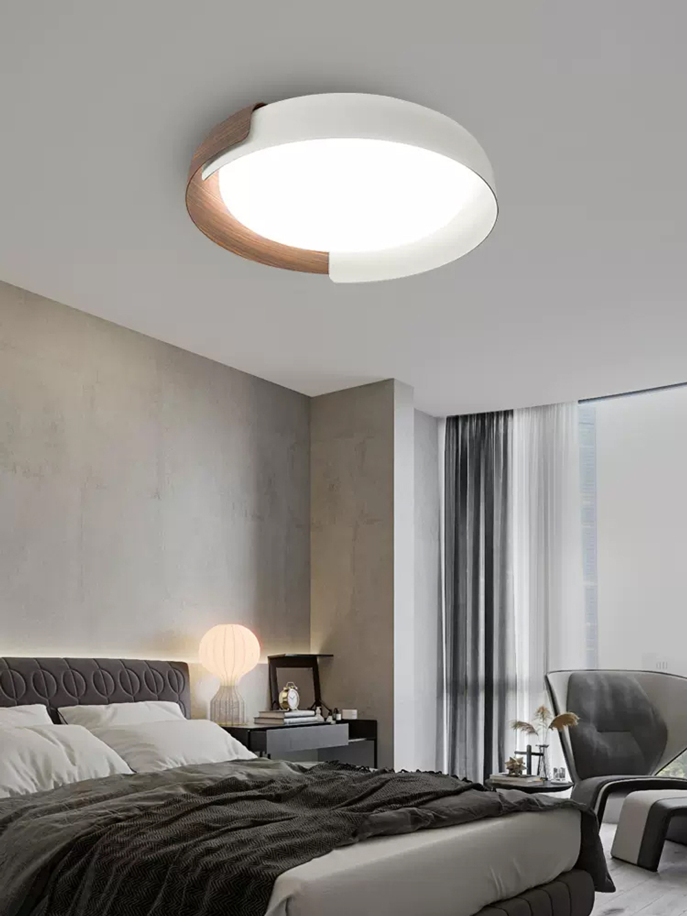Ceiling design lamp Hutaomu by Ligth Room (White)