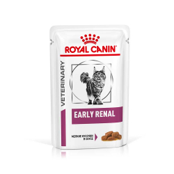 Royal Canin VET Early Renal 85 г - диета консервы (пауч) для кошек при ранней стадии почечной недостаточности