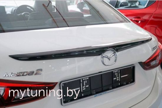 Лип спойлер V.1 для Mazda 2