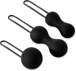 Набор черных вагинальных шариков Je Joue Ami (Цвет: черный)