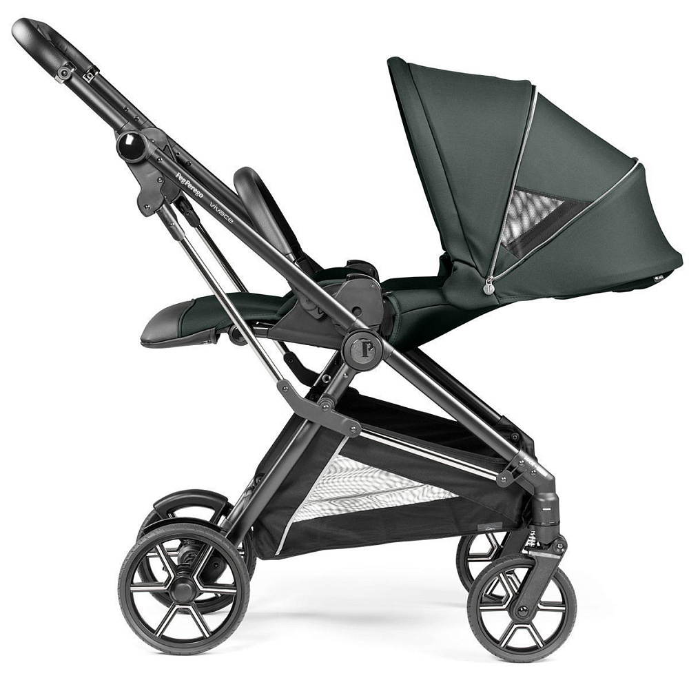 Коляска 3 в 1 Peg Perego Vivace New Culla Flex Lounge Metal