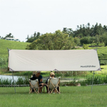 Тент Naturehike Girder NH20TM006, 150D, 500*292 см для кемпинга песочный (с двумя стойками), 6927595749654