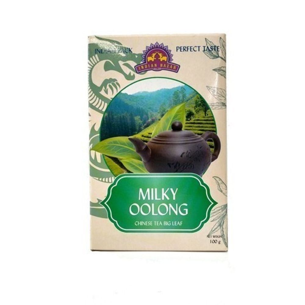 Чай зеленый Indian Bazar Milky Oolong Молочный Улун (в коробочке) 100 г