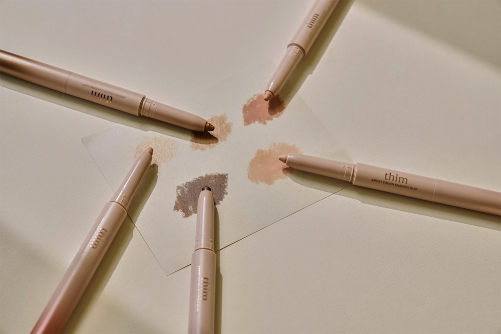 thim Artist Touch Shadow Duo - Тени для век в карандаше двойные оттенок 04 Capuccino, 1 g