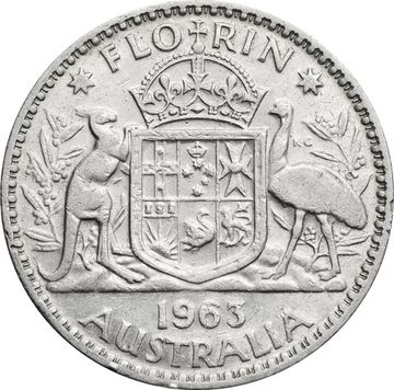1 флорин 1963 Австралия