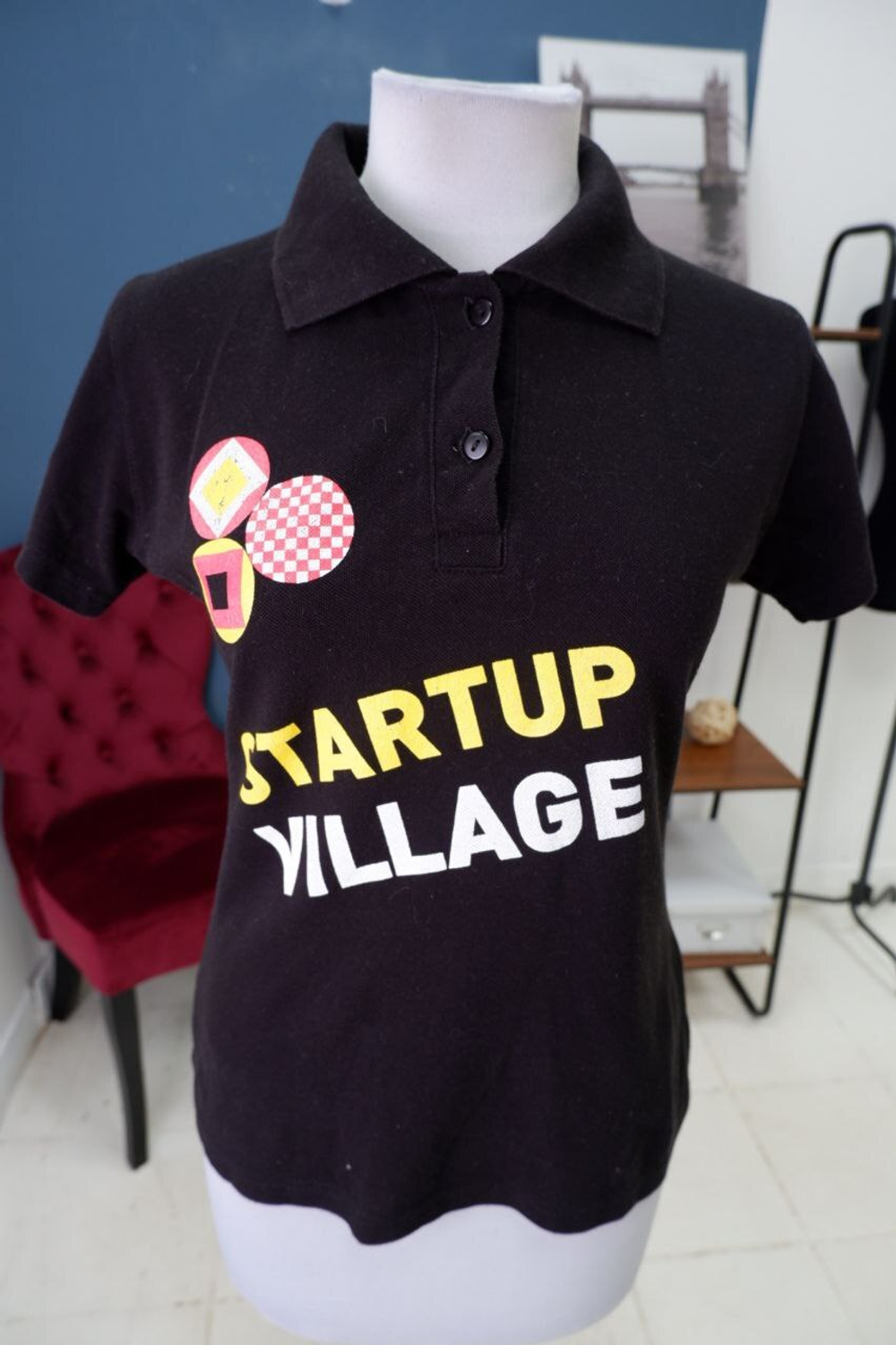 Футболка-поло Forma Tex стильная 40 размер