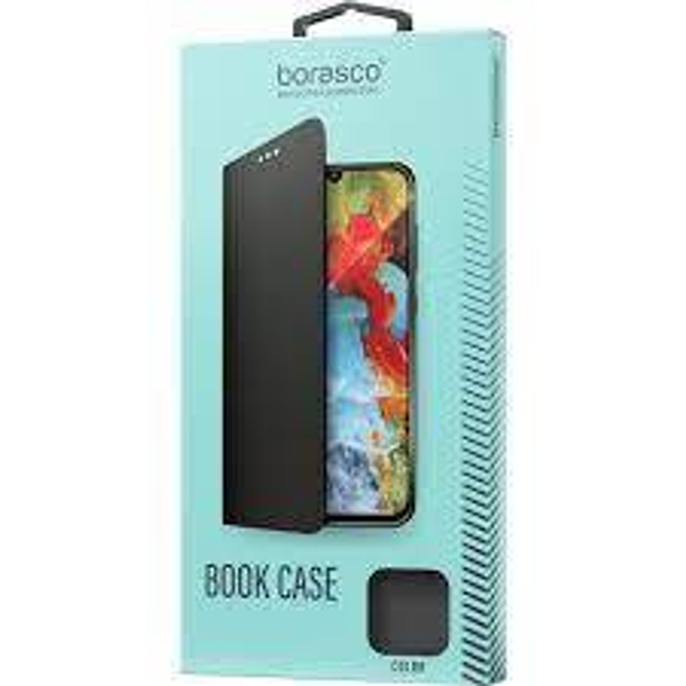 Чехол Book Case для Realme C21 черный, Borasco