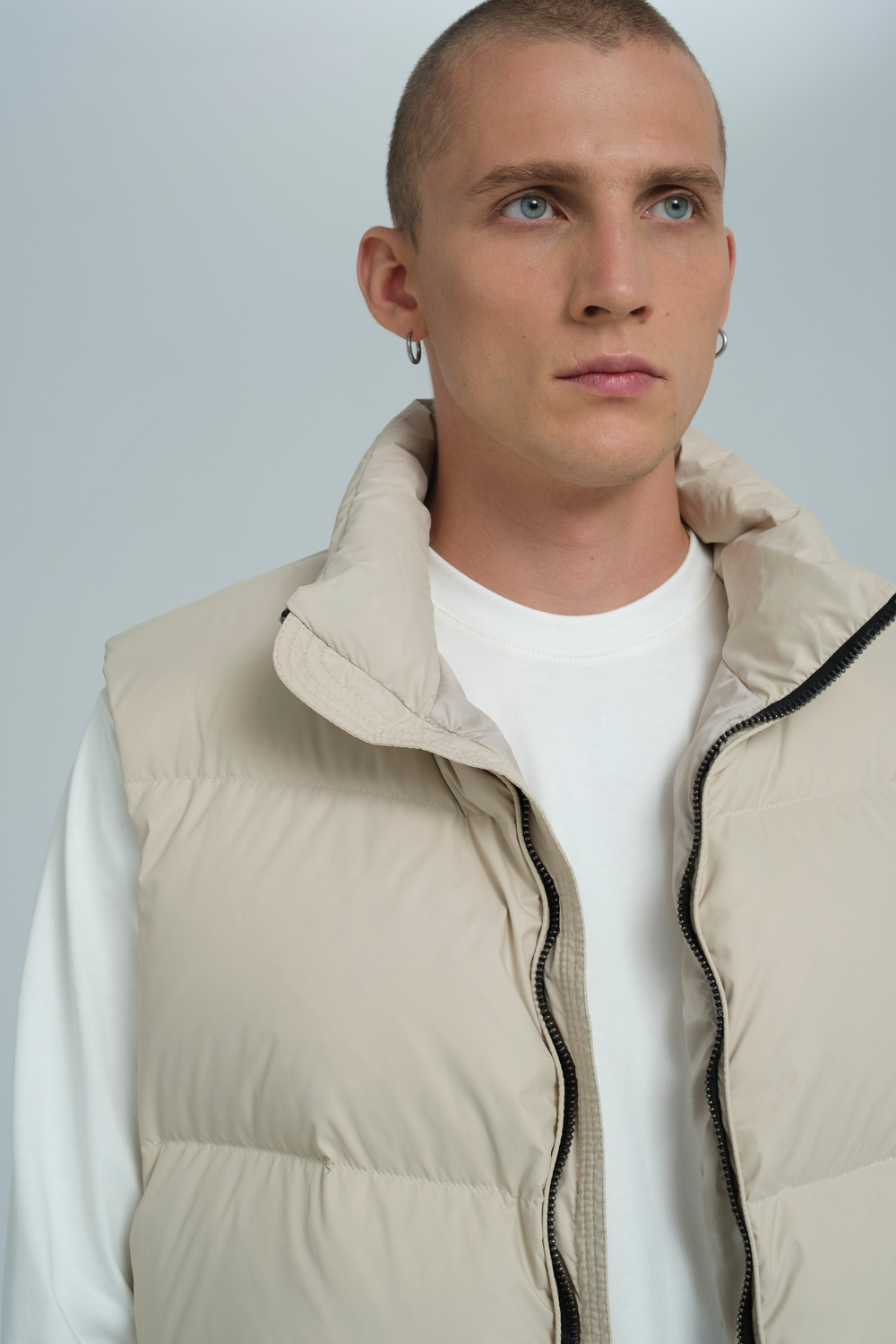 Жилет пуховый | beige