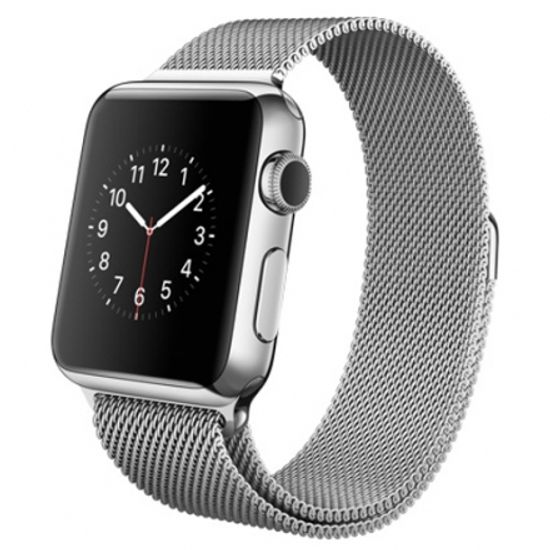 Часы смарт Apple Watch 42мм (миланский сетчатый стальной с магнитной застежкой)