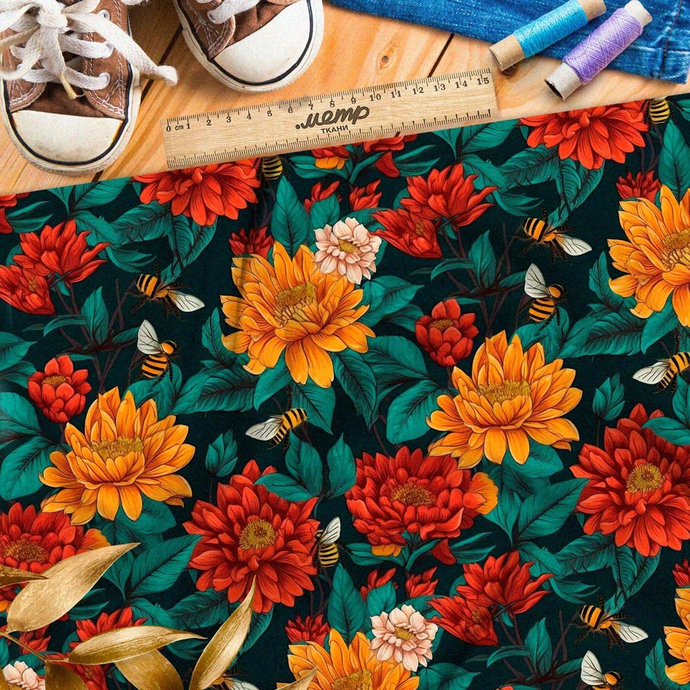 Ткань премиум таффета завораживающие оттенки