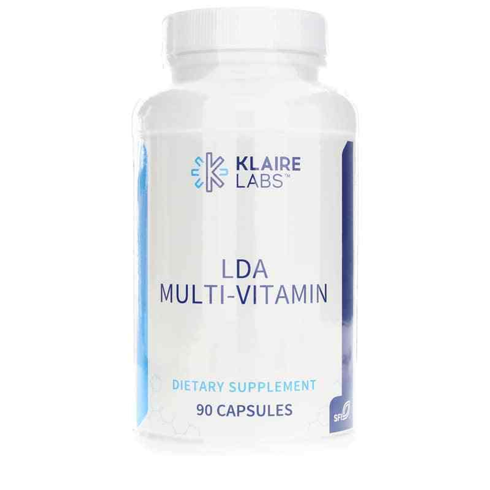 Klaire Labs - LDA Multi-Vitamin - 90 capsules