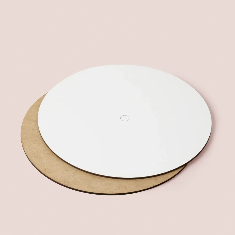 Подложка для торта из ЛХДФ круглая D 20см, s 3мм