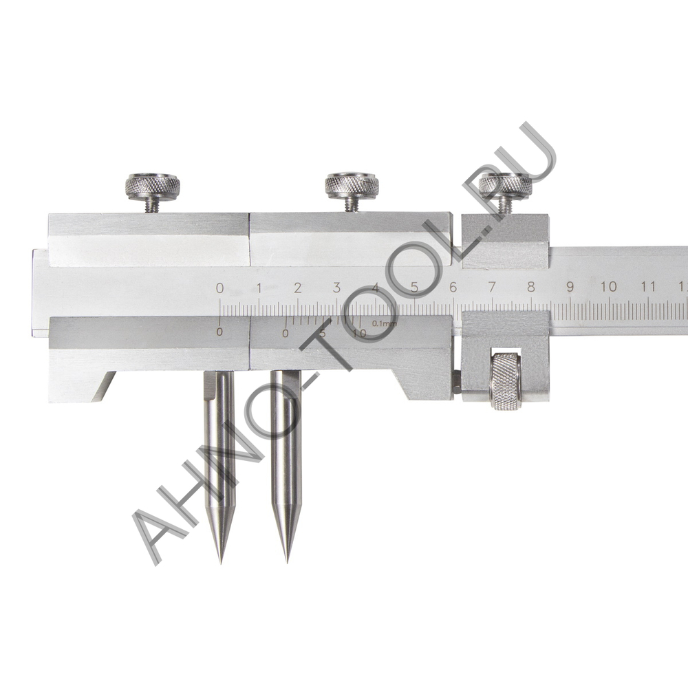 Штангенциркуль разметочный ШЦР-150-0.1 2 подвижные губки ТОЧИНТЕХ-Профессионал