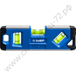 ЗУБР КОМПАКТ 3М, 150 мм, Т-образный усиленный профиль, магнитный компактный уровень, Профессионал (34552)