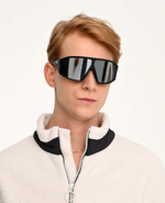Спортивные очки с диоптриями GOG Lhotse / Matt Black / Reflex Silver