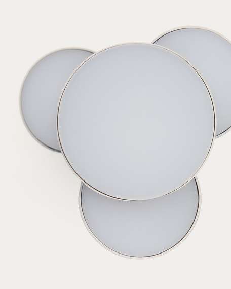 Переносная настольная лампа Adrina из темно-серого металла