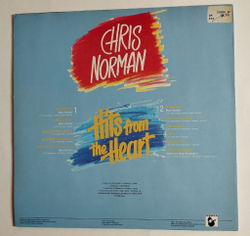 Винтажная виниловая пластинка LP Chris Norman Hits From The Heart (Germany 1988) (Club Edition)