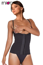 Женский утягивающий пояс-корсет на бретельках (Размер: M) (Цвет: телесный)