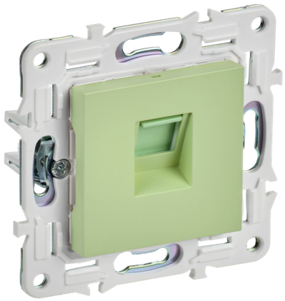 SKANDY Розетка компьютерная RJ45 кат.6 SK-K02G мятный IEK