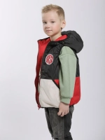 Жилет двусторонний красный