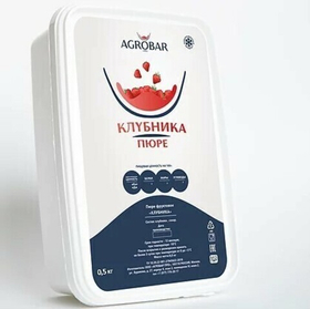 Пюре Клубника AGROBAR 250 гр.