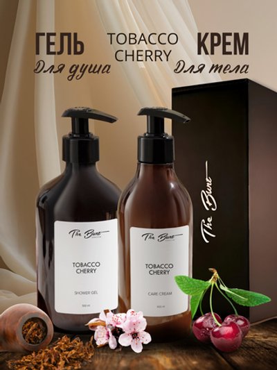 Набор для тела The Bunt Tobacco Сherry гель для душа и крем