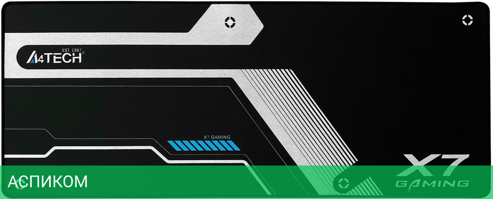 Коврик для мыши A4Tech X7 Pad черный (XP-70L)