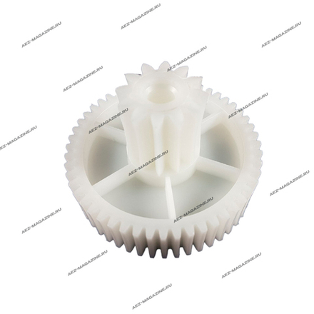 Шестерня привода для мясорубок Moulinex, Tefal D-66х25мм, 52/12зубов, H-42мм, юбка 17мм