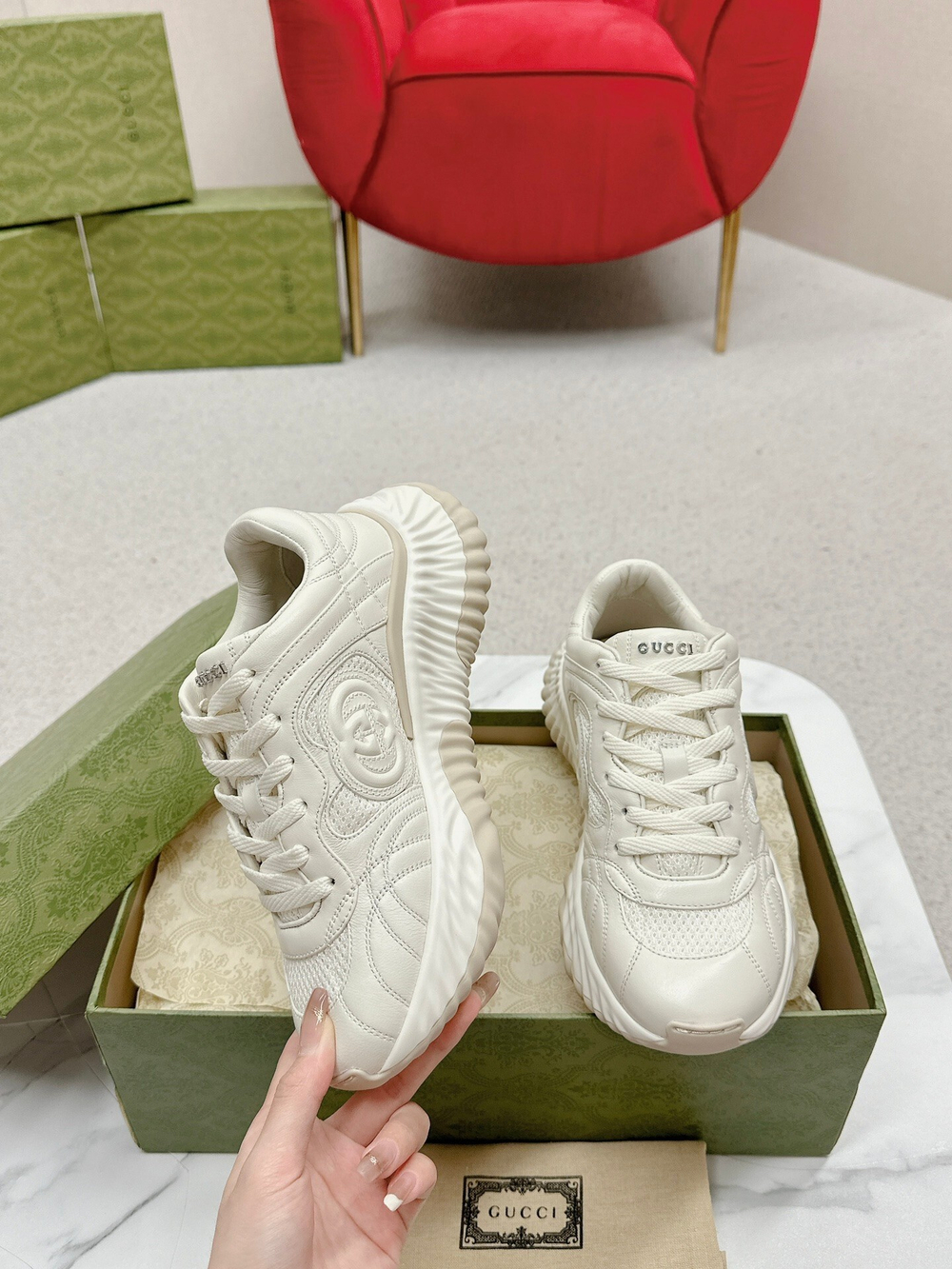 Gucci Ripple Trainer