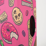 Чехол на чемодан 28", цвет розовый, 7488338