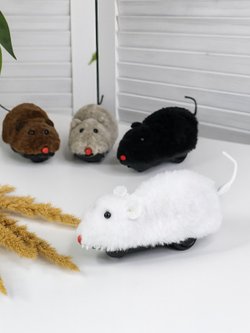 Игрушка Мышь на радиоуправлении цвет белый (202073373)