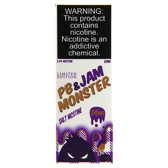 Жидкость Jam Monster (30 мл, 20 мг HARD SALT) PB & Jam Grape