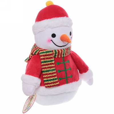 Мягкая игрушка «Улыбчивый Снеговичок», цвет микс, 30 см