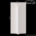 Гипсовая панель Florentine mini