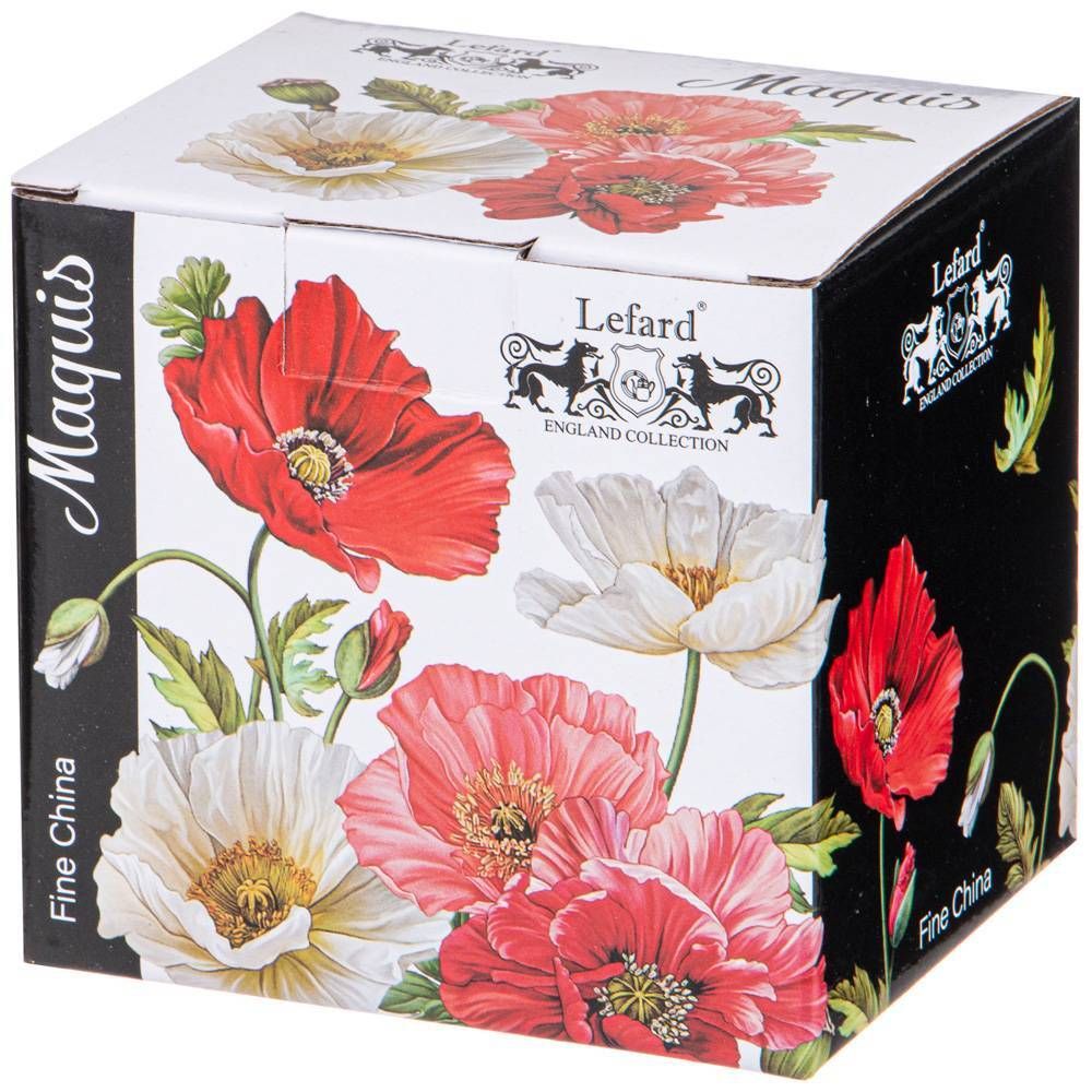 КРУЖКА LEFARD "МАКИ" 420 МЛ (КОР=36ШТ.)