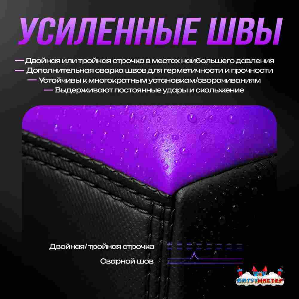 Надувная подушка «SlopeStyle» для слоупстайла и фристайла, 18×14×4 м